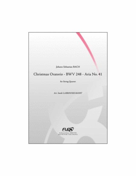 Christmas Oratorio Bwv 248 Aria No 41 Sheet Music