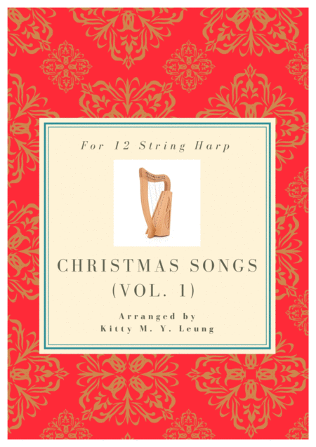 Christmas Songs Volume 1 12 String Harp Sheet Music