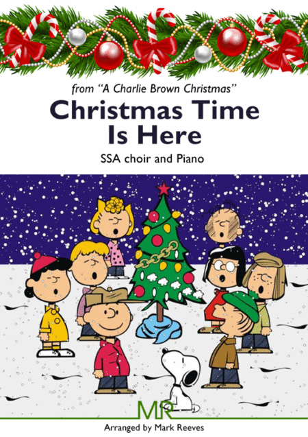 Christmas Time Is Here Ssa Choir Sheet Music