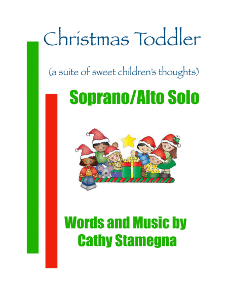 Christmas Toddler Soprano Alto Solo Piano Acc Optional Chime Tree Sheet Music