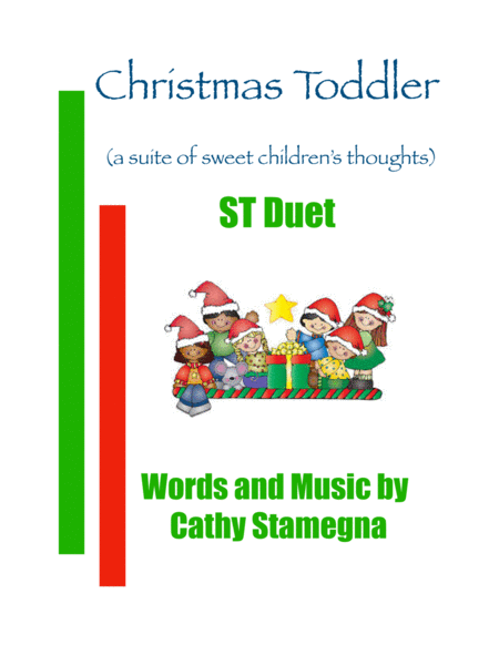 Christmas Toddler St Duet Piano Acc Optional Chime Tree Sheet Music