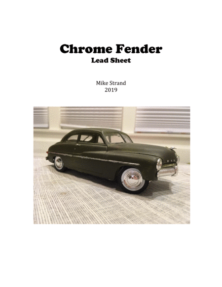 Free Sheet Music Chrome Fender