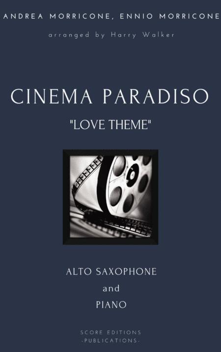 Free Sheet Music Cinema Paradiso Love Theme For Alto Saxophone And Piano