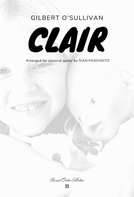 Free Sheet Music Clair