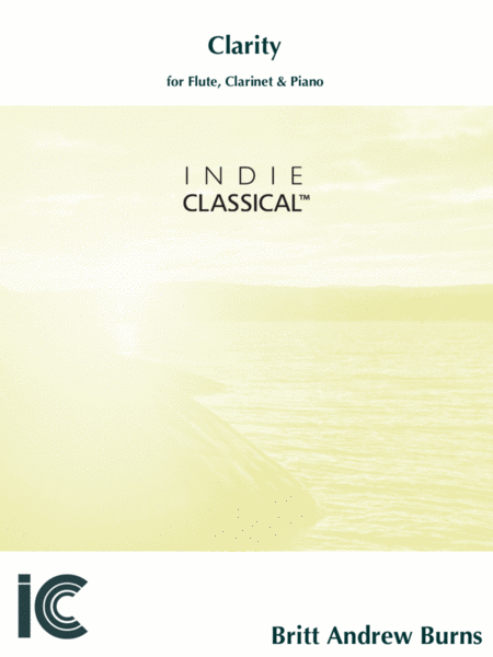 Free Sheet Music Clarity For Flute Bb Clarinet Piano