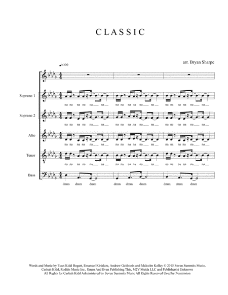 Free Sheet Music Classic