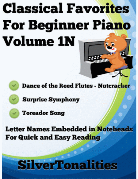 Classical Favorites For Beginner Piano Volume 1 N Sheet Music Sheet Music