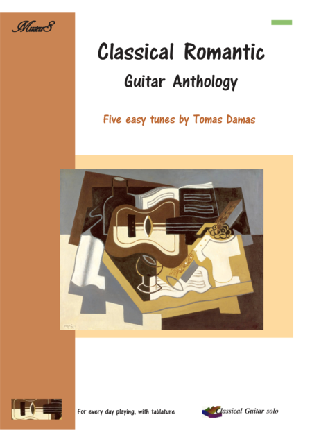 Free Sheet Music Classical Guitar Easy Series Damas