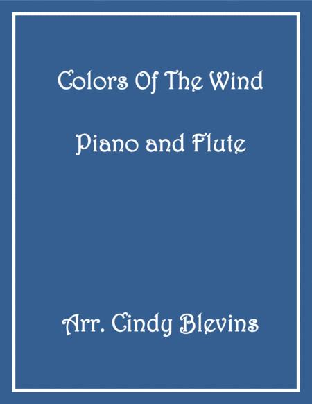 Colors Of The Wind For Piano And Flute Sheet Music