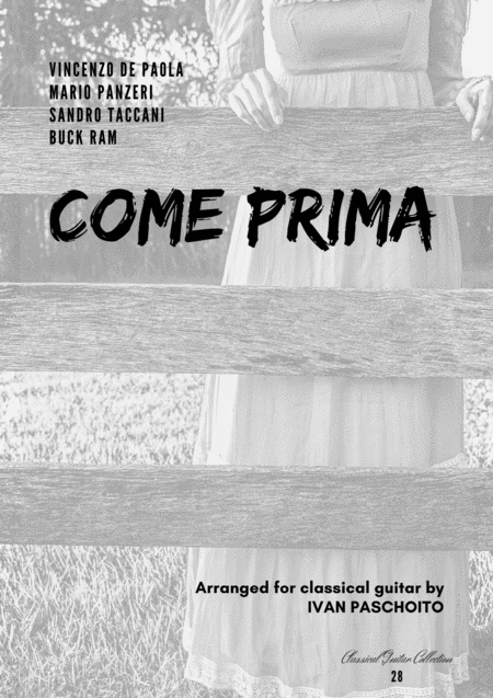 Come Prima Sheet Music