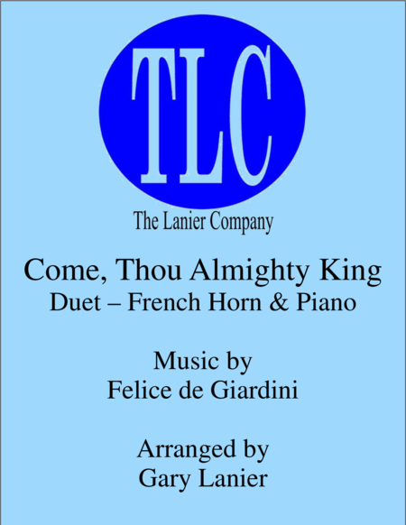 Free Sheet Music Come Thou Almighty King Duet French Horn And Piano Score And Parts