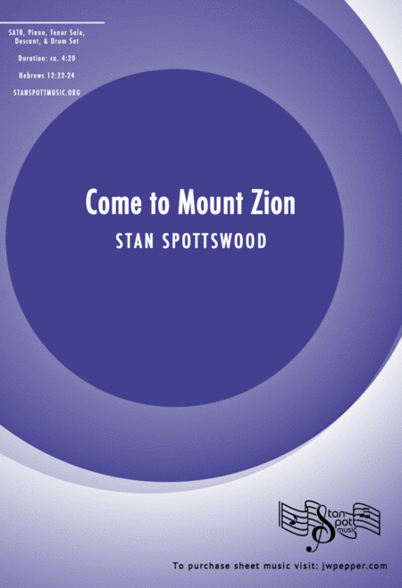 Free Sheet Music Come To Mount Zion