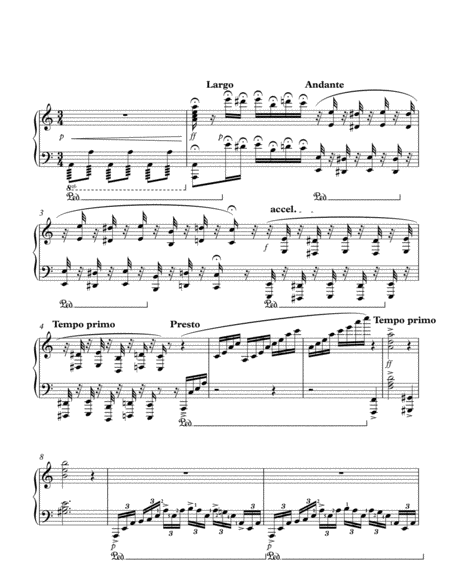 Concert Variations On Beethovens Fur Elise Sheet Music