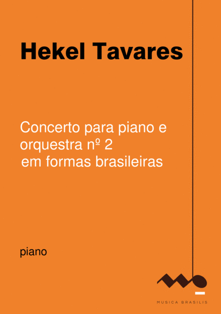 Concerto Para Piano E Orquestra N 2 Em Formas Brasileiras Sheet Music