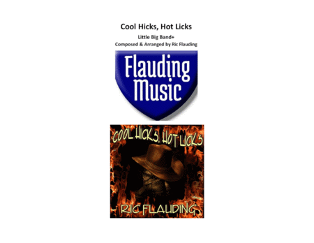 Free Sheet Music Cool Hicks Hot Licks Jazz Band