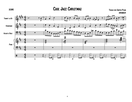 Cool Jazz Christmas Sheet Music