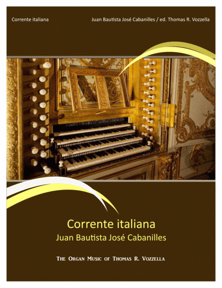 Corrente Italiana Organ Solo Sheet Music