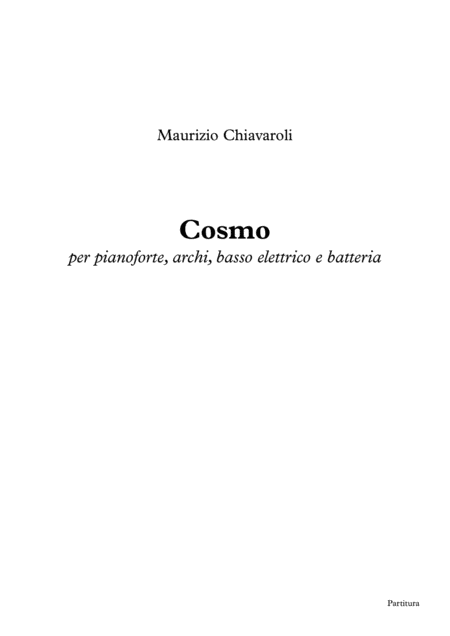 Cosmo Sheet Music