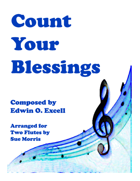 Count Your Blessings A Flute Duet Sheet Music