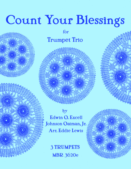 Free Sheet Music Count Your Blessings For Trumpet Trio