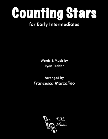 Counting Stars Early Intermediates Sheet Music