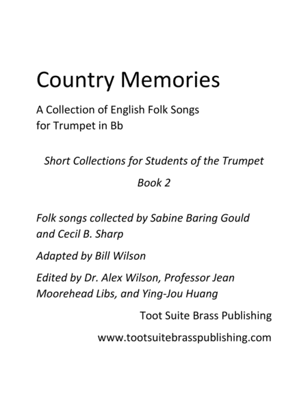 Free Sheet Music Country Memories