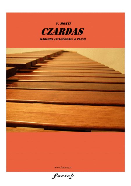 Czardas For Marimba Xylophone And Piano Sheet Music