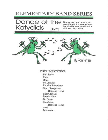 Free Sheet Music Dance Of The Katydids