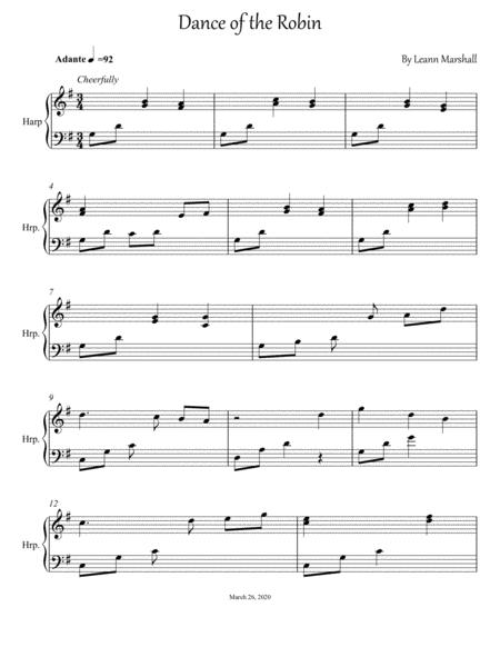 Dance Of The Robin Sheet Music