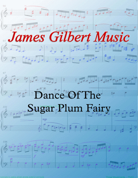 Free Sheet Music Dance Of The Sugar Plum Fairy Tchaikovsky