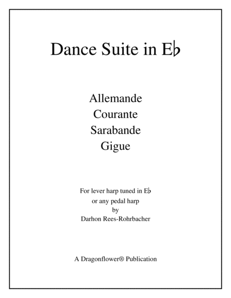 Dance Suite In Eb Sheet Music