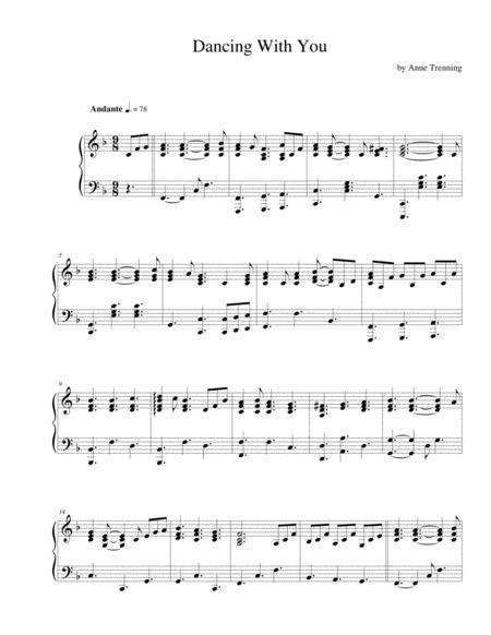 Dancing With You Sheet Music For Piano Sheet Music