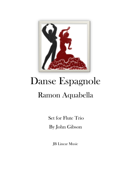 Danse Espagnole For Flute Trio Sheet Music