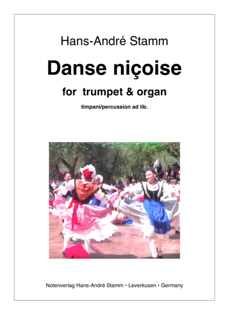 Free Sheet Music Danse Nioise For Trumpet Organ Timp Perc Ad Lib