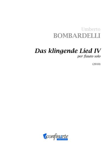 Free Sheet Music Das Klingende Lied Iv For Flute