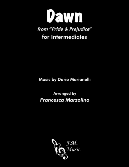 Dawn Intermediate Piano Sheet Music