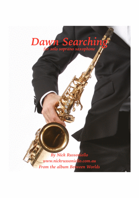 Free Sheet Music Dawn Searching Solo Soprano Saxophone