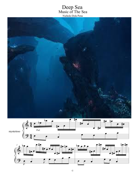 Deep Sea The Music Of The Sea Sheet Music