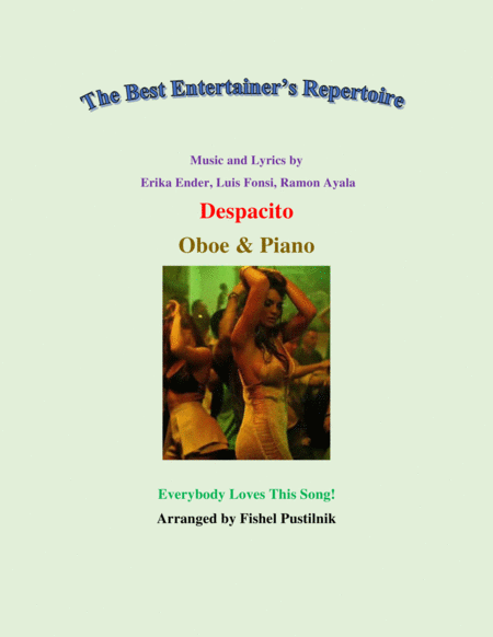 Despacito For Oboe Piano Jazz Pop Version Video Sheet Music