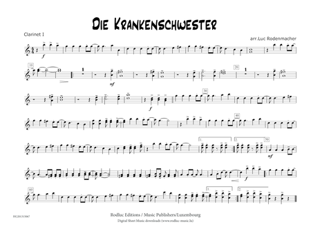 Free Sheet Music Die Krankenschwester