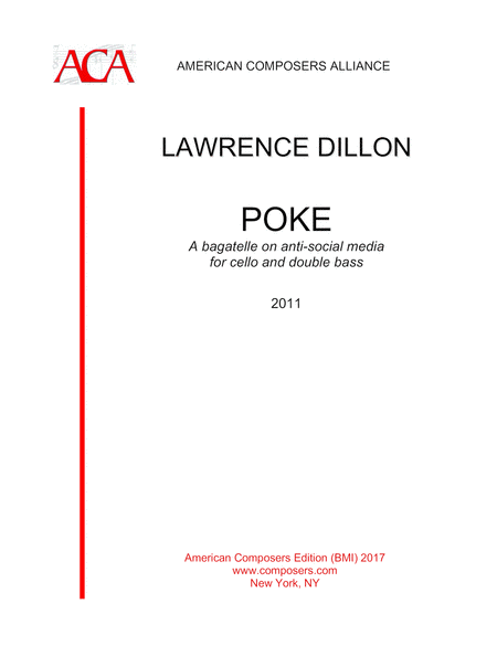 Dillon Poke Sheet Music