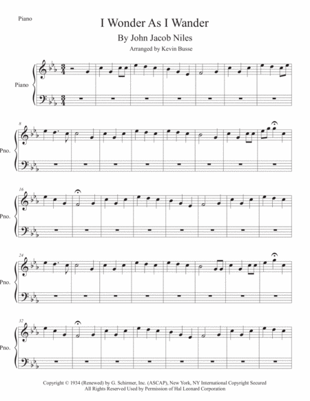 Free Sheet Music Ding Dong Merrily On High Beginner Piano