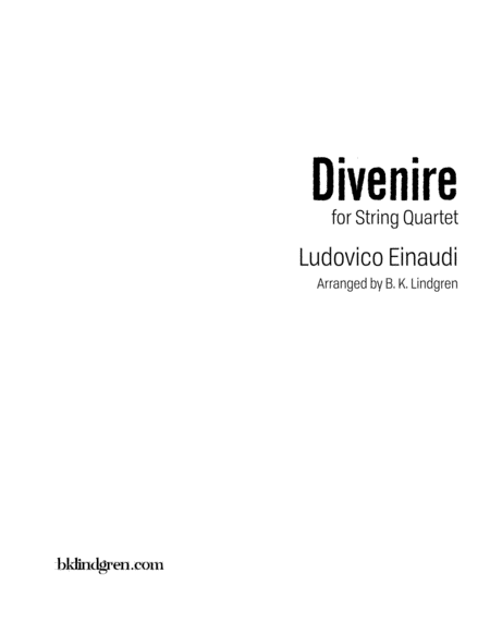 Divenire Sheet Music