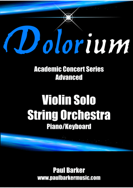 Dolorium Score And Parts Sheet Music