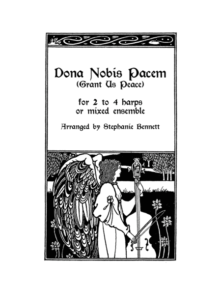 Dona Nobis Pacem Harp Ensemble Or Mixed Ensemble Sheet Music