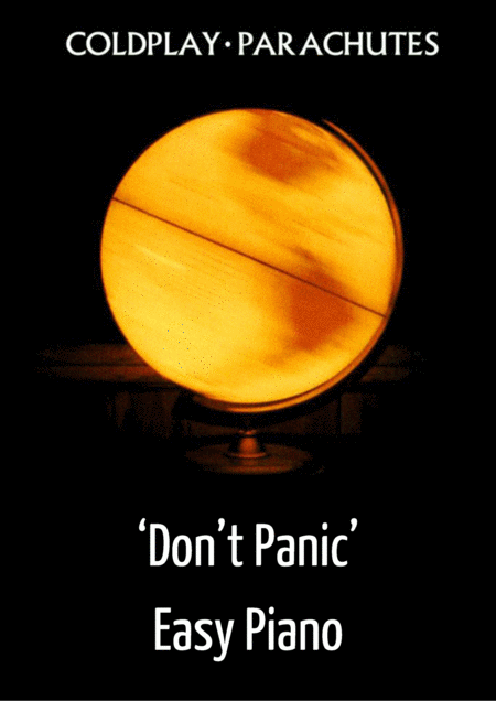 Dont Panic Coldplay Easy Piano Sheet Music