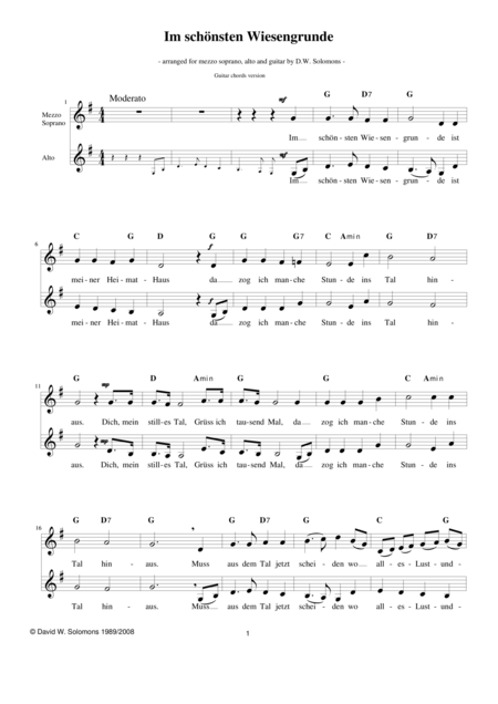 Douce Rose Sheet Music