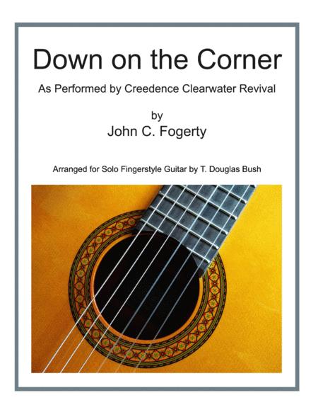 Free Sheet Music Down On The Corner Arranged For Fingerstyle Guitar