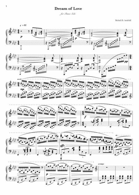 Dream Of Love Sheet Music