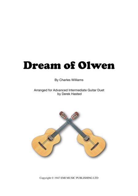 Dream Of Olwen Guitar Duet Advanced Intermediate Sheet Music